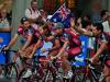 Cadel Evans with his Silence Lotto team