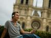 Dave's photo shoot by the Notre Dame